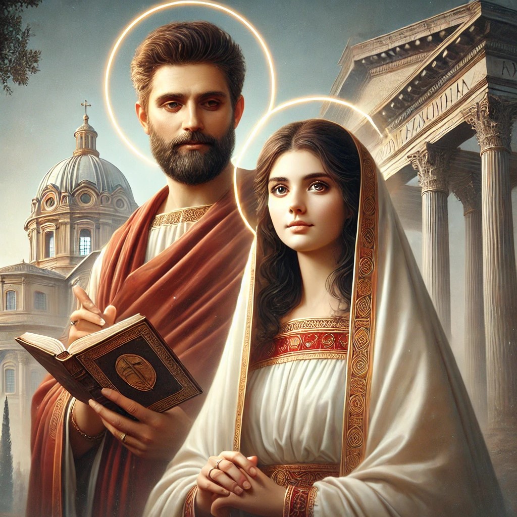The Memory of Saints Chrysanthus and Daria — October 25