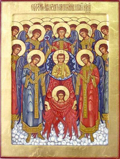 Молитва всем святым и безплотным Небесным Силам