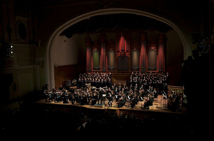 В Большом зале Московской консерватории открылся IX Международный великопостный хоровой фестиваль