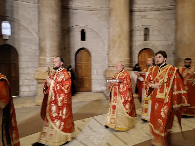 Праздник обрезания Господня и памяти Святого Василия в патриархате