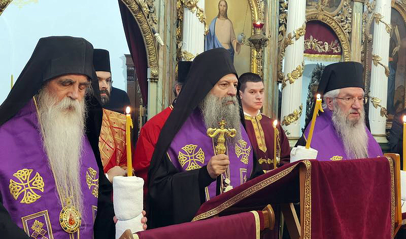 Молитвенные проводы служанки Божией Ксении Накич