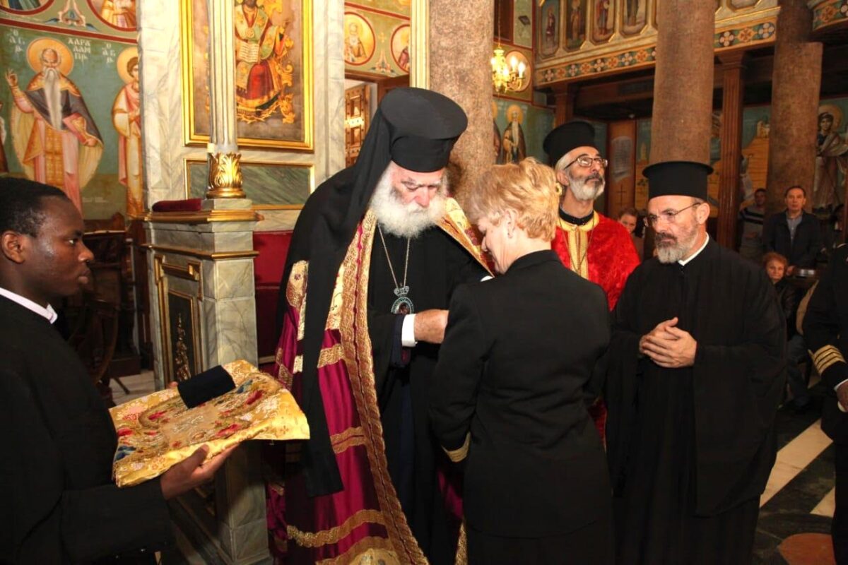 НАГРАЖДЕНИЕ ПОСЛЕДНЕГО ОБЪЕДИНЕНИЯ ГРЕЧЕСКОГО П.Н. С ЕГИПЕТЦЕМ П.Н. ИЗ АТМ