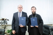 Врио председателя Синодального миссионерского отдела и ректор Национального исследовательского ядерного университета «МИФИ» подписали соглашение о сотрудничестве