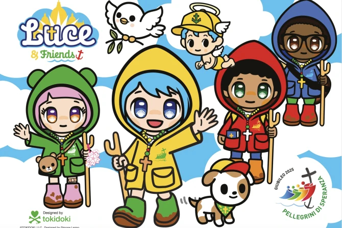 Талисман Ватикана в стиле аниме Luce стал популярным в интернете благодаря католическим мемам и фан-арту