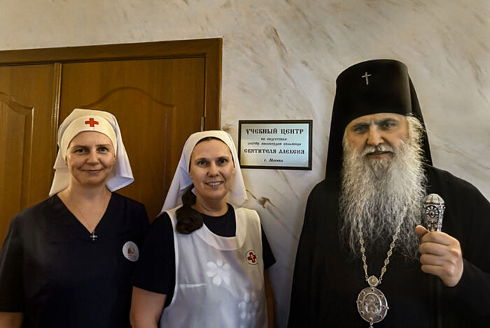 Больница святителя Алексия открыла первый учебный центр для обучения сестер милосердия в Казахстане