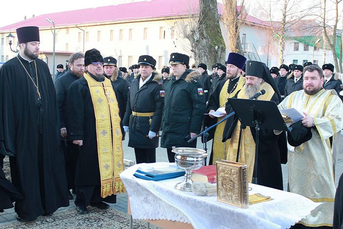 Храм морпехов в Балтийске освятили во имя Александра Невского