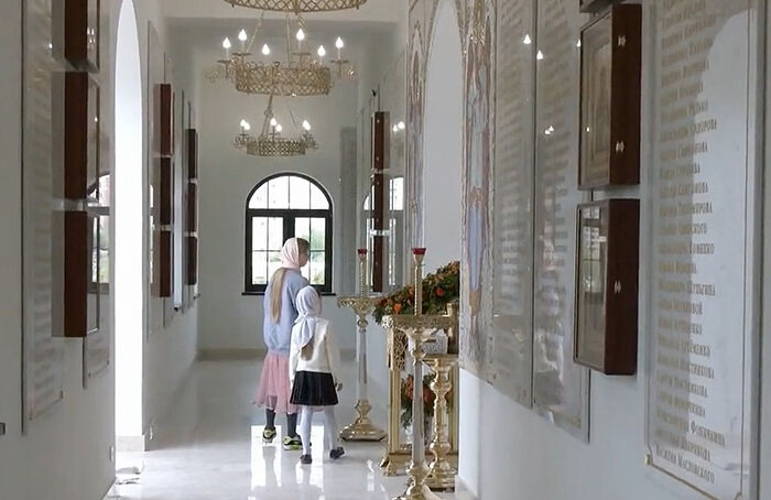 В столичном храме мучеников Анатолия и Протолеона в Марьине открылась галерея памяти погибших российских журналистов