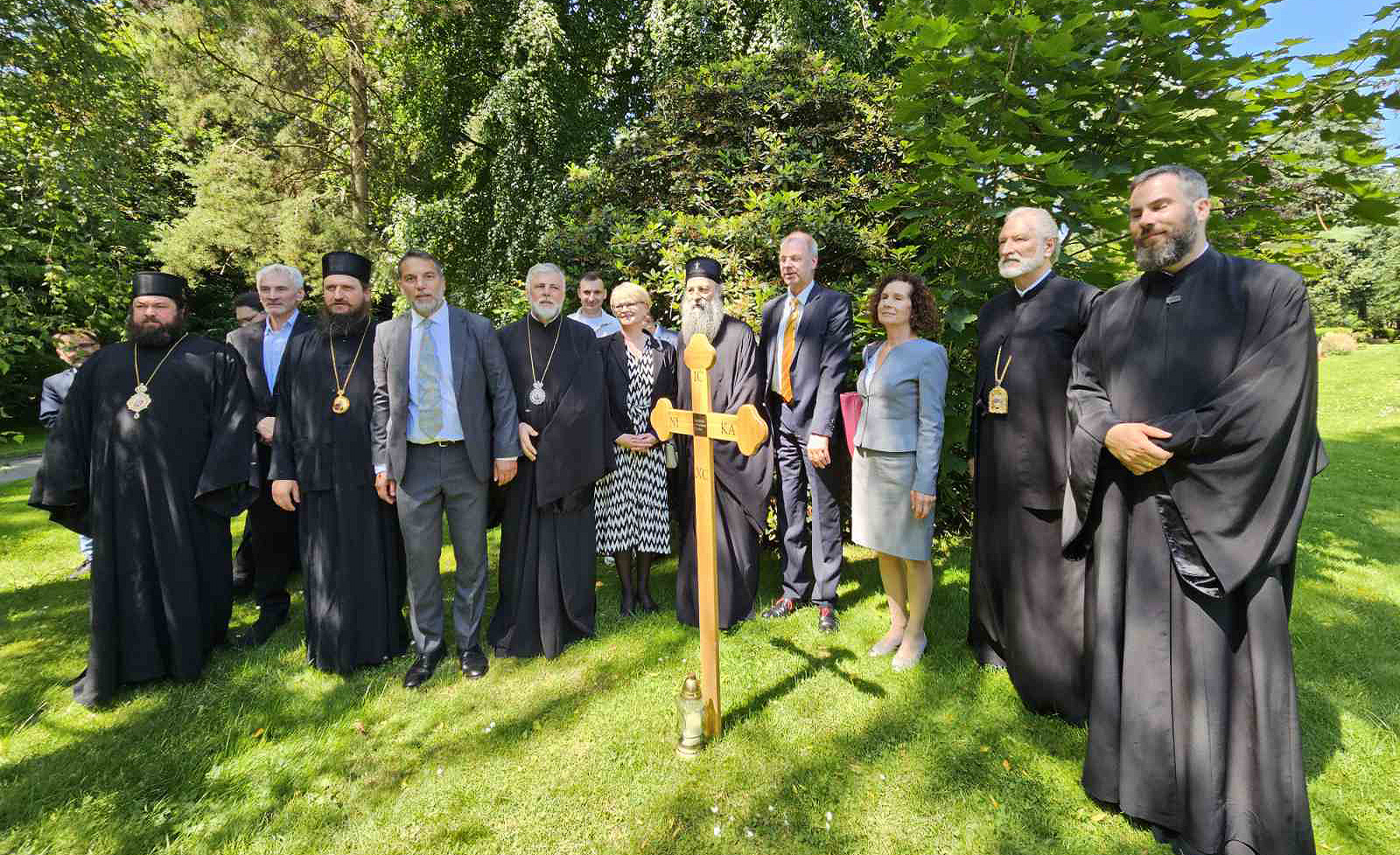 Память сербских офицеров на Ольсдорфском кладбище в Гамбурге