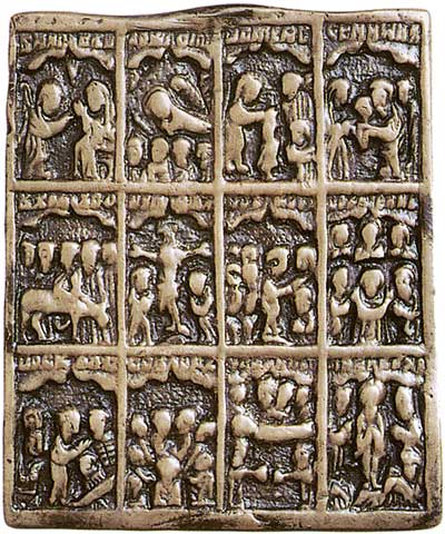 Двенадцать праздников (литая икона)