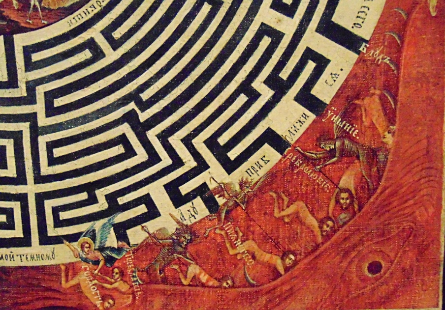 Ангел спасает от погибели душу грешника