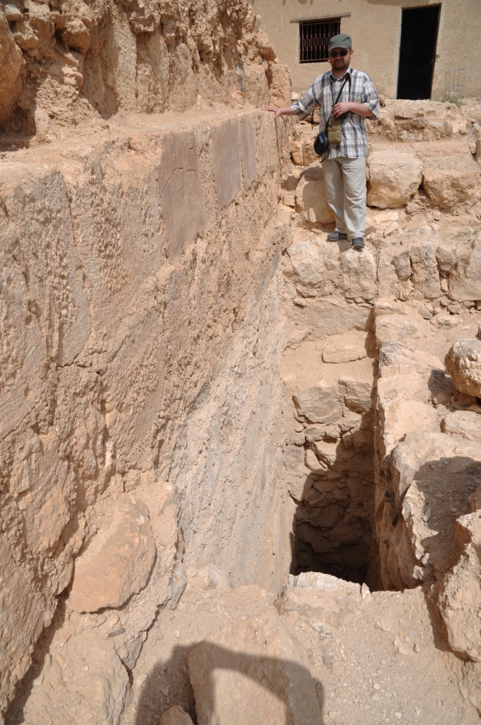 Археологические изыскания не территории дворца царя Ирода в Махероне