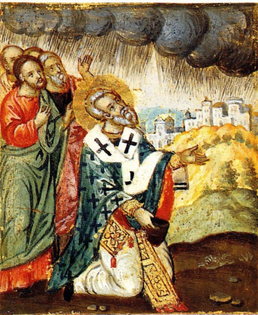 Молитва святителя о дожде