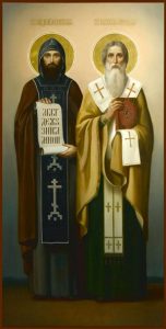 Равноапостольные Мефодий Моравский, архиепископ, Кирилл (Константин) Философ