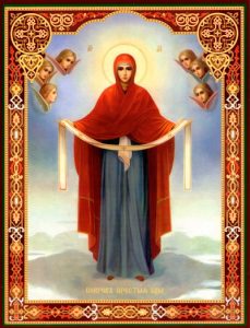 Икона Богородицы Покров Пресвятой Богородицы