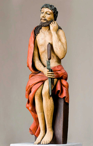 Христос в темнице (скульптура, дерево)