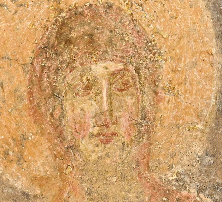 На греческом острове Наксос найдена редкая фреска Богородицы доиконоборческой эпохи