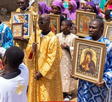 В Неделю Торжества Православия на приходах в странах Африки состоялись крестные ходы