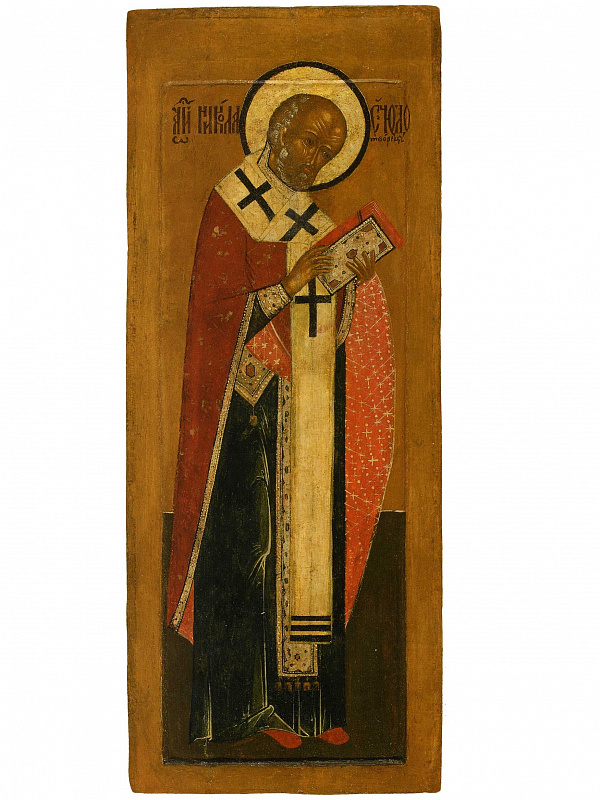 Св. Николай Чудотворец, деисус (Ярославская) 