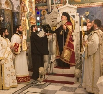 Auf der griechischen Insel Euböa fanden Feierlichkeiten zu Ehren des heiligen Johannes des Russen statt