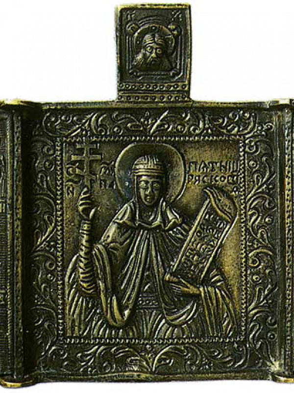 Великомученица Параскева Пятница (складень трехстворчатый)  