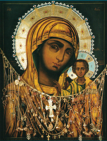 Казанская Площанская икона Богоматери  