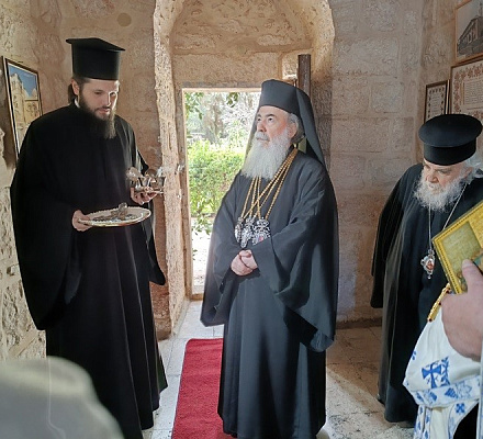 Праздник Святого Симеона Богоприимца в патриархате