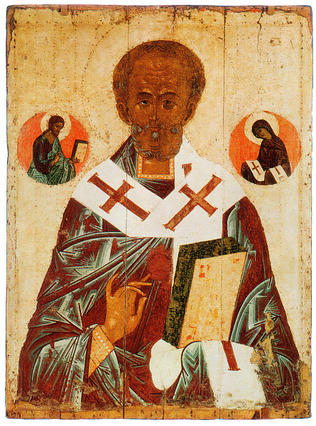 Николай Чудотворец, с Никейским чудом (Новгородская)