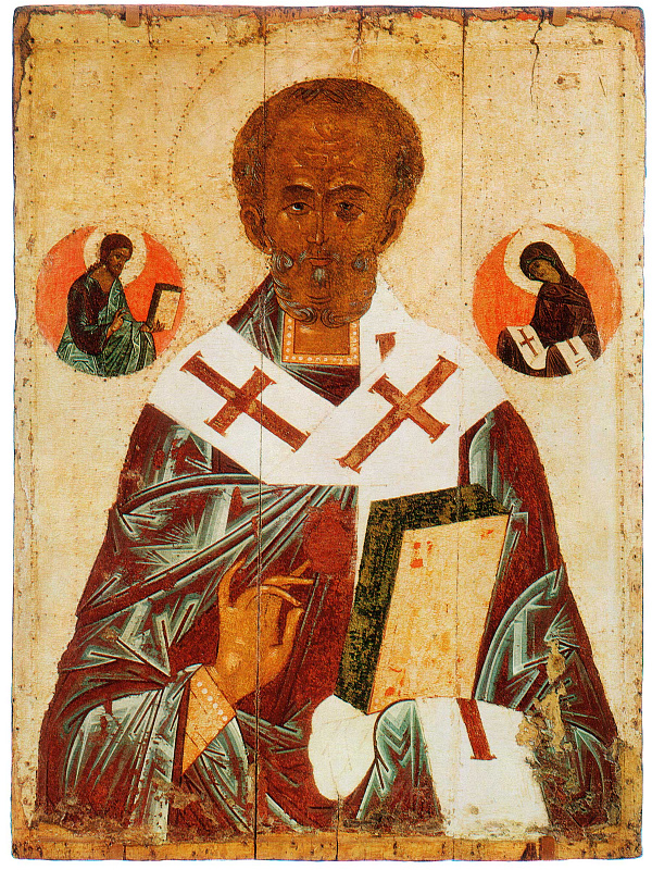 Николай Чудотворец, с Никейским чудом (Новгородская)