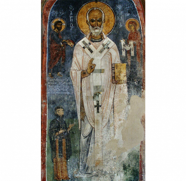 Никола Стрешный, фреска  