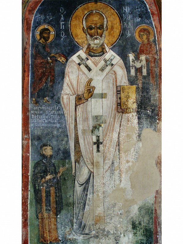 Никола Стрешный, фреска  