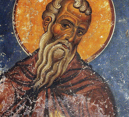 Ehrwürdiger Hilarion der Große.