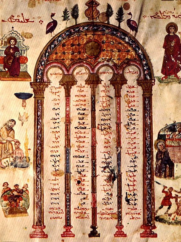 Царь и пророк Соломон (книжная миниатюра)