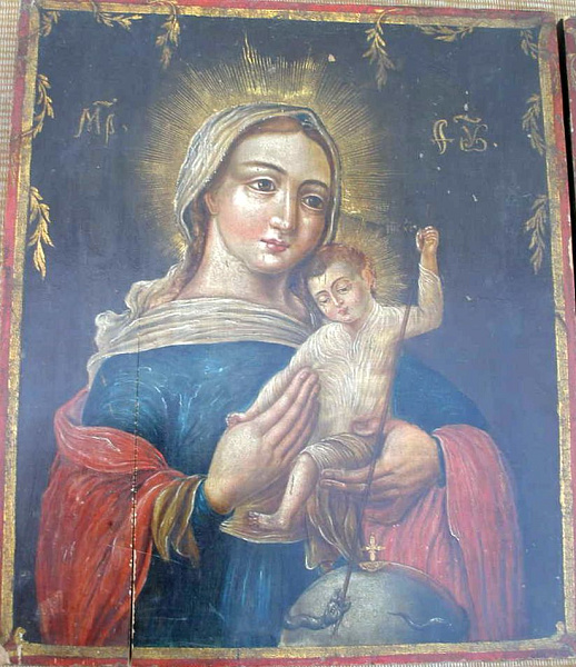 Икона Богоматери «На аспида и василиска наступиша и попереша льва и змия»