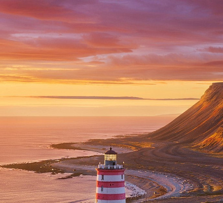 Orthodoxe Kirche auf einer Insel in der Barentssee gebaut werden