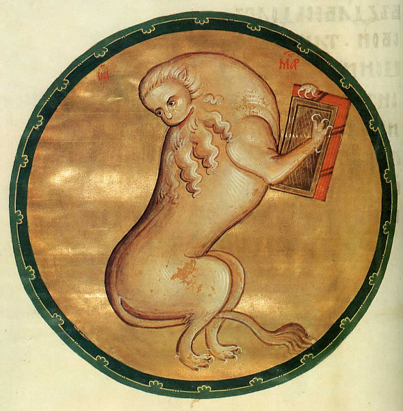 Евангелист Марк, символ – лев