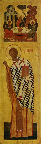 Троица. Святитель Николай Чудотворец (из деисусного и праздничного чина) 