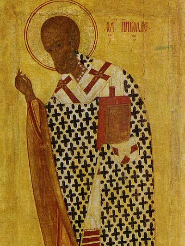 Троица. Святитель Николай Чудотворец (из деисусного и праздничного чина) 