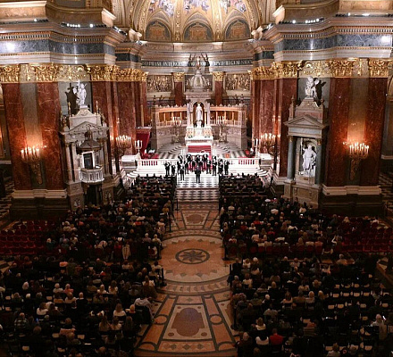 Выступление хора Сретенского ставропигиального монастыря стало центральным событием Дней духовной культуры России в Венгрии