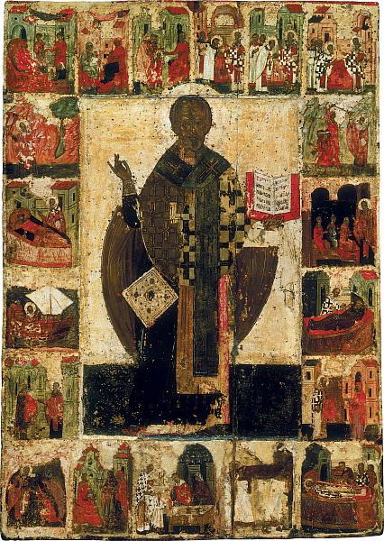 Никола Вяжищский, с житием 