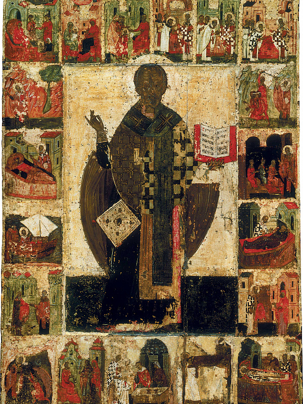 Никола Вяжищский, с житием 