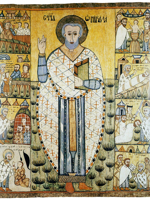 Святой Николай Чудотворец, с житием (Польская)  