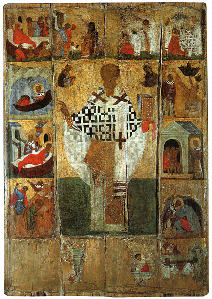 Никола Зарайский, с житием (Суздальская) 