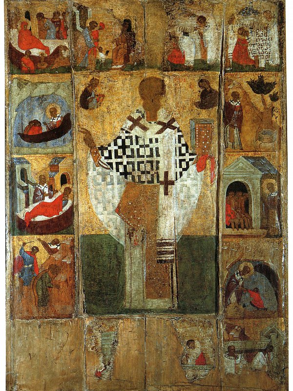 Никола Зарайский, с житием (Суздальская) 