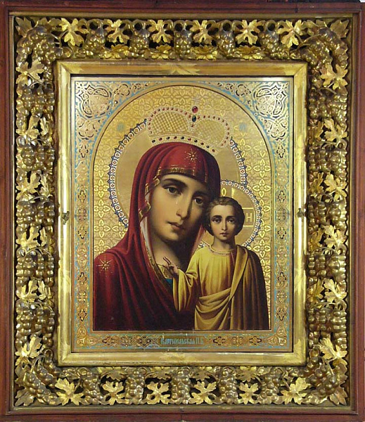 Казанская Каргопольская икона Богоматери  