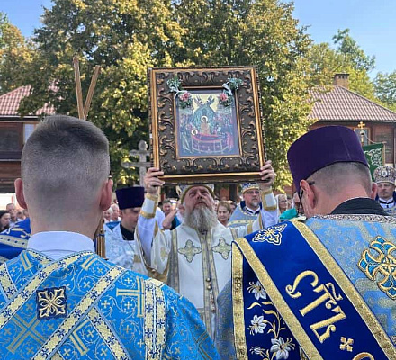 Освящение церкви в Боцках