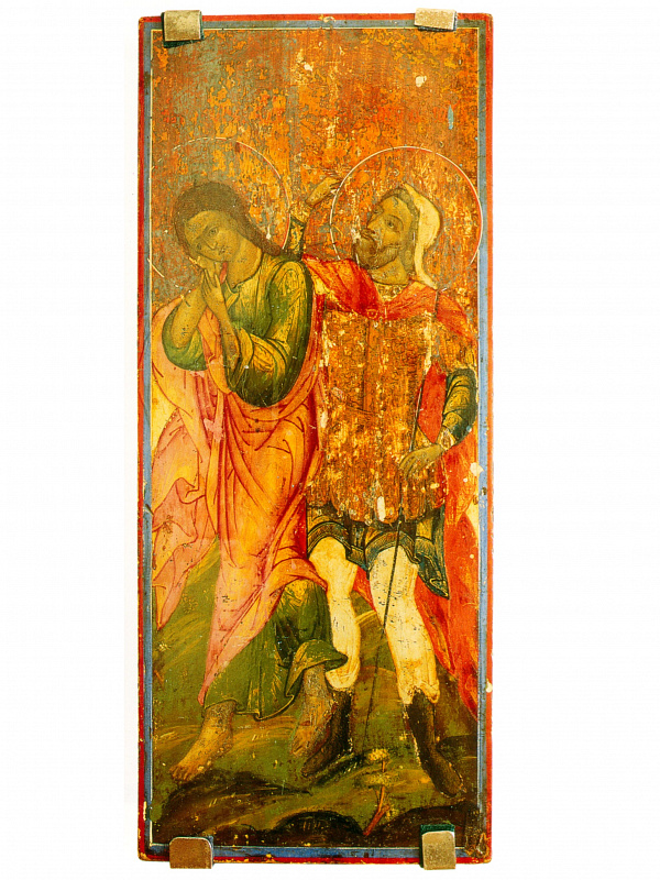 Апостол Иоанн Богослов и Лонгин сотник