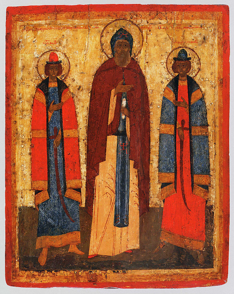 Блгв. князь Феодор Чермный и сыновья его Давид и Константин, Ярославские чудотворцы 