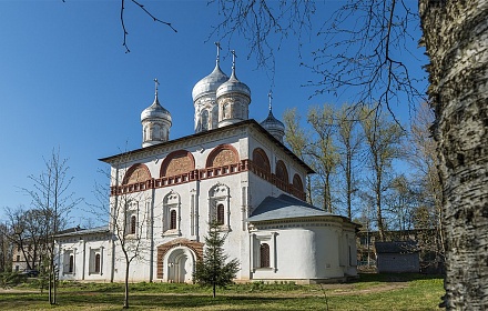 Orthodoxe Kirche der Heiligen Dreifaltigkeit. Staraja Russa.