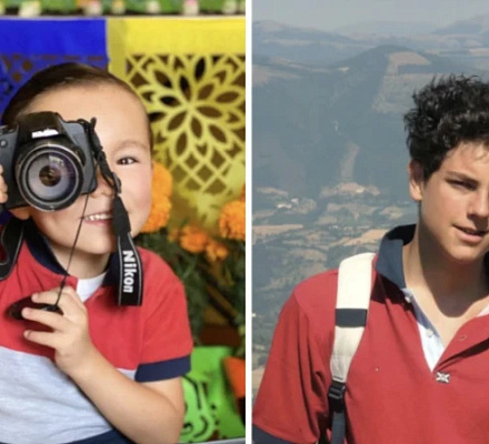 Девятилетний Алекс берет пример с Карлоса Акутиса и считает его своим другом