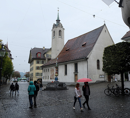 Klingelton aus einer Kapelle in Luzern, Schweiz